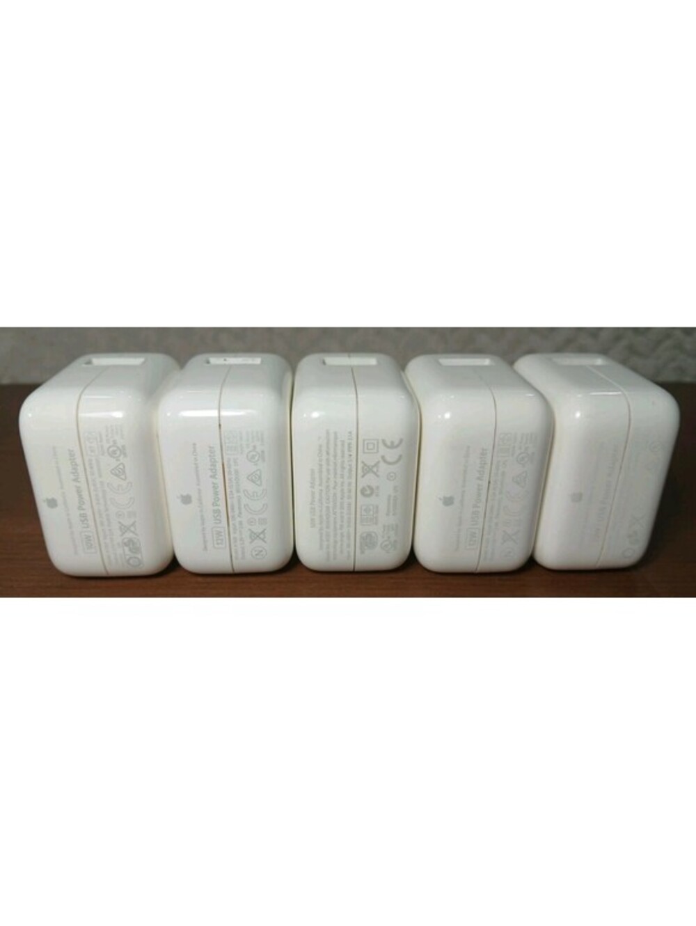 5 - Genuine Apple - A1357 - 10w & 2 - A1401 - 12w Power Adapter - Excellent Cond